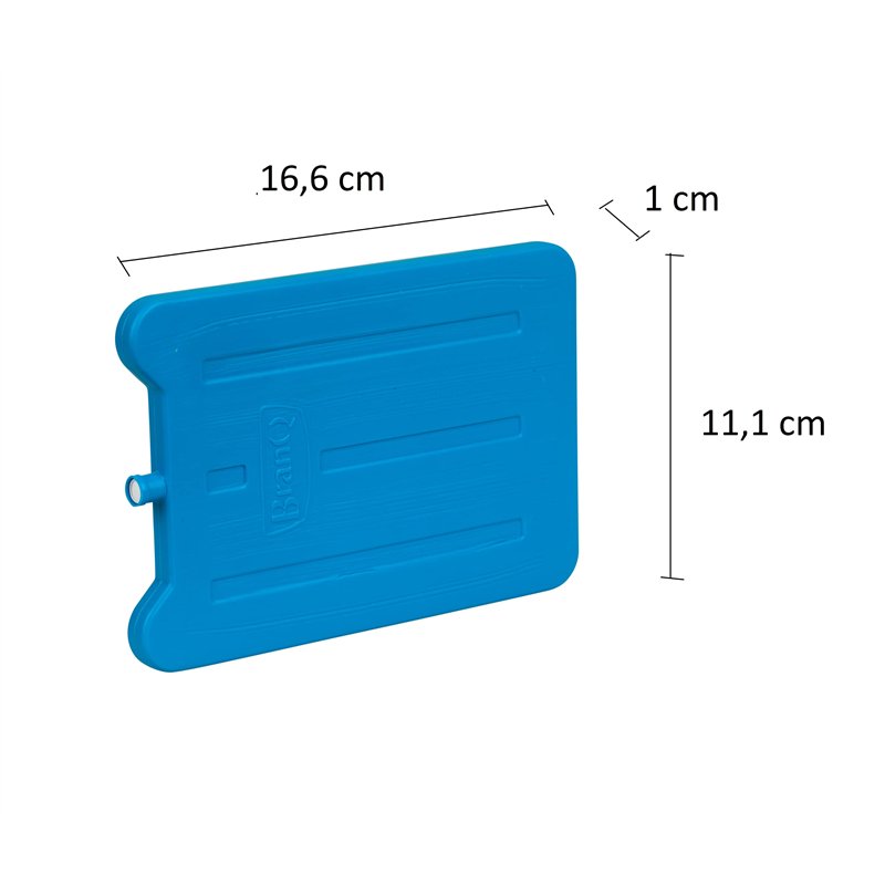 Image secondaire de BranQ Home essential 5901098050005 Lot de 2 tapis de refroidissement 185 ml pour réfrigérateur touristique pour déjeuner, sac is