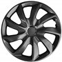 Lot de 4 enjoliveurs 17" noir Stig Graphite NRM
