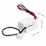 ORNO CR-211/12-24V Mini Detecteur De Mouvement 12V 120° / 360° avec Capteur Crépusculaire et Minuterie Fonctionne avec LED Min. 
