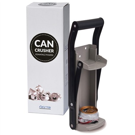 Froster Broyeur de canettes en aluminium avec Décapsuleur