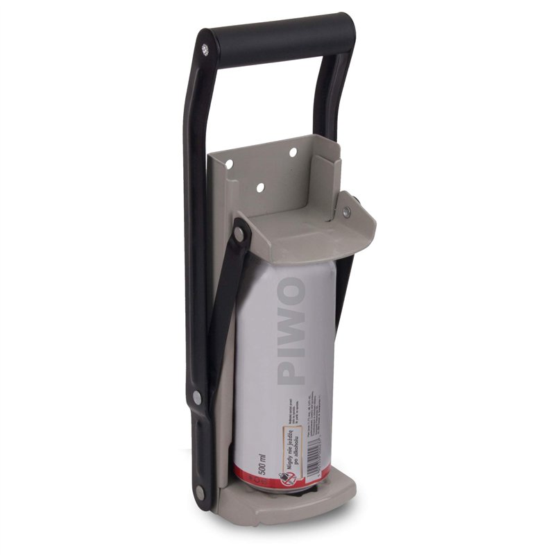 Image secondaire de Froster Broyeur de canettes en aluminium avec Décapsuleur, Presse Canette Mural idéal pour le recyclage, Concasseur de boîtes en