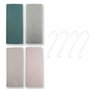 Metrox Lot de 4 humidificateurs en céramique BARI Relief plat à fixer au radiateur Radiateur Diffuseur d'eau Vase mural 333 a168