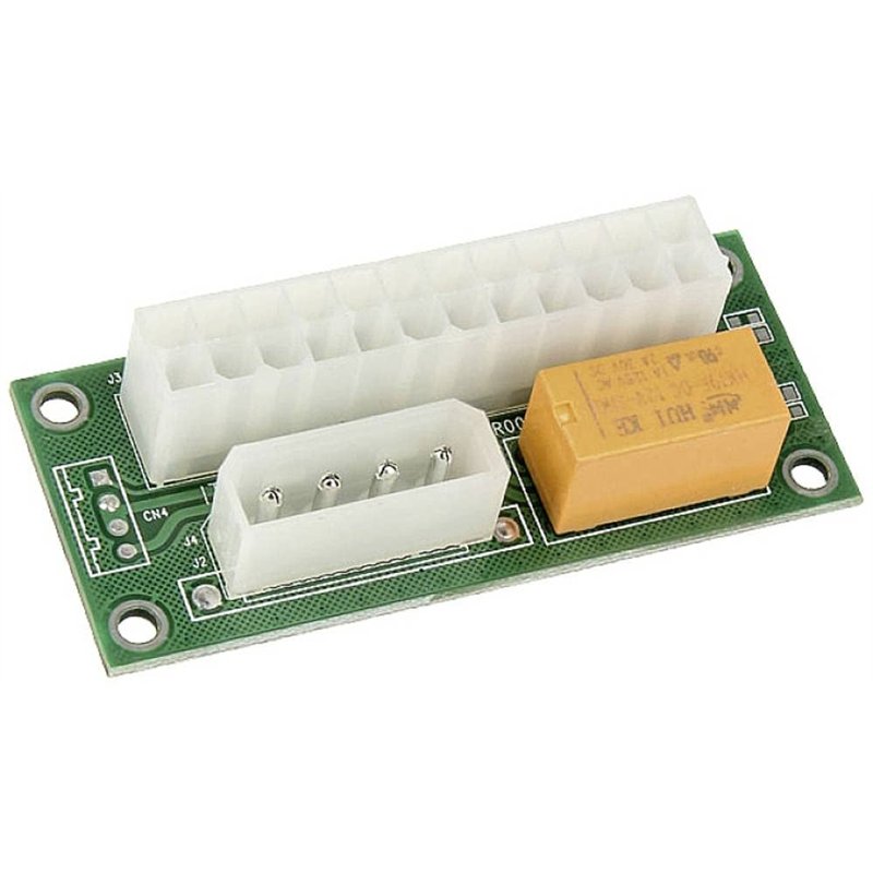 KOLINK Dual Multi Alimentation Adaptateur add2psu pour la synchronisation du Double connecteur d'alimentation, Adaptateur d'alim