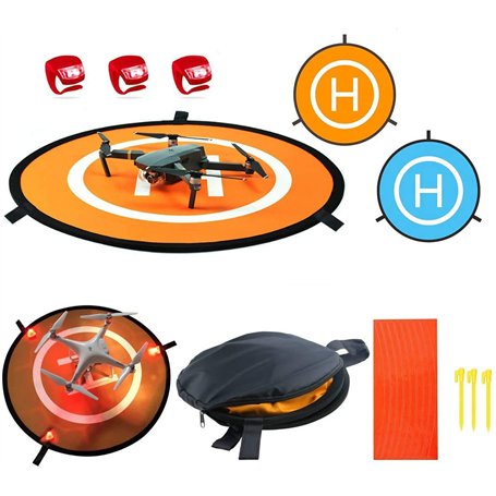 Winterworm 55 cm Aire d'Atterrissage pour Drones Convient à DJI Mavic Air