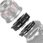 Meike MK-RF-AF1 Bague d'adaptation de tube d'extension macro en métal pour mise au point automatique (13 mm + 18 mm) compatible