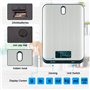 QL Balance de Cuisine Électronique Précision10kg/1g,Balance Numérique Professionnelle en Acier Inoxydable,Balance Alimentaire av