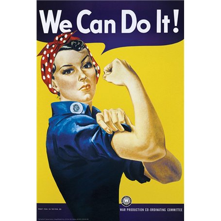 Tainsi We Can Do It Poster-11x17inch