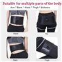 Electrostimulateur Musculaire, Ceinture Abdominale EMS Appareil Pas Besoin de Feuilles de Gel USB Charge Femme Homme Entraînemen