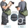 CADeN Sac bandoulière pour appareil photo DSLR/SLR Nikon Canon Sony Mirrorless Reflex