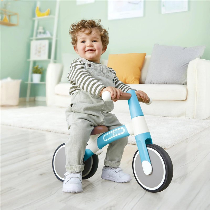 Image secondaire de Hape Outdoor Draisienne 3 Roues Bébé Bleue - Enfant 18 Mois et Plus - pour l'Équilibre, la Coordination et la Motricité - Cadre 
