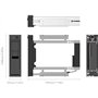 ORICO Support Mobile de 5,25 Pouces Trayless pour Disque Dur 3,5", Support de Fond de Panier Interne SATA HDD, s'adapte à CD / D