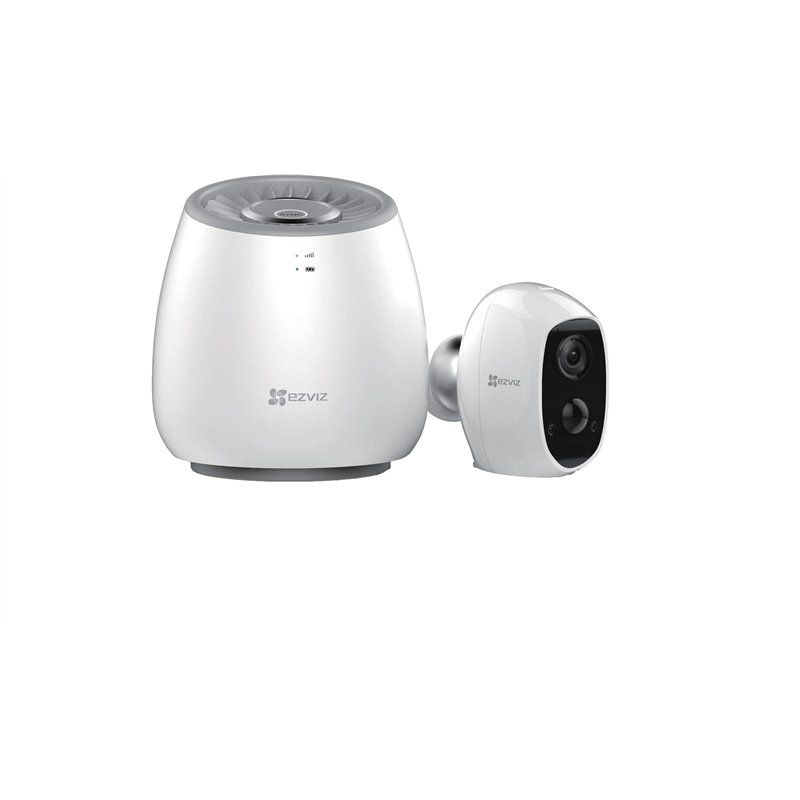 EZVIZ C3A Caméra de Surveillance, Single Pack avec Wlb(Wlan/4G LTE), sans Fil Wi-FI FHD 1080P, Vision Nocturne, Audio Bidirectio