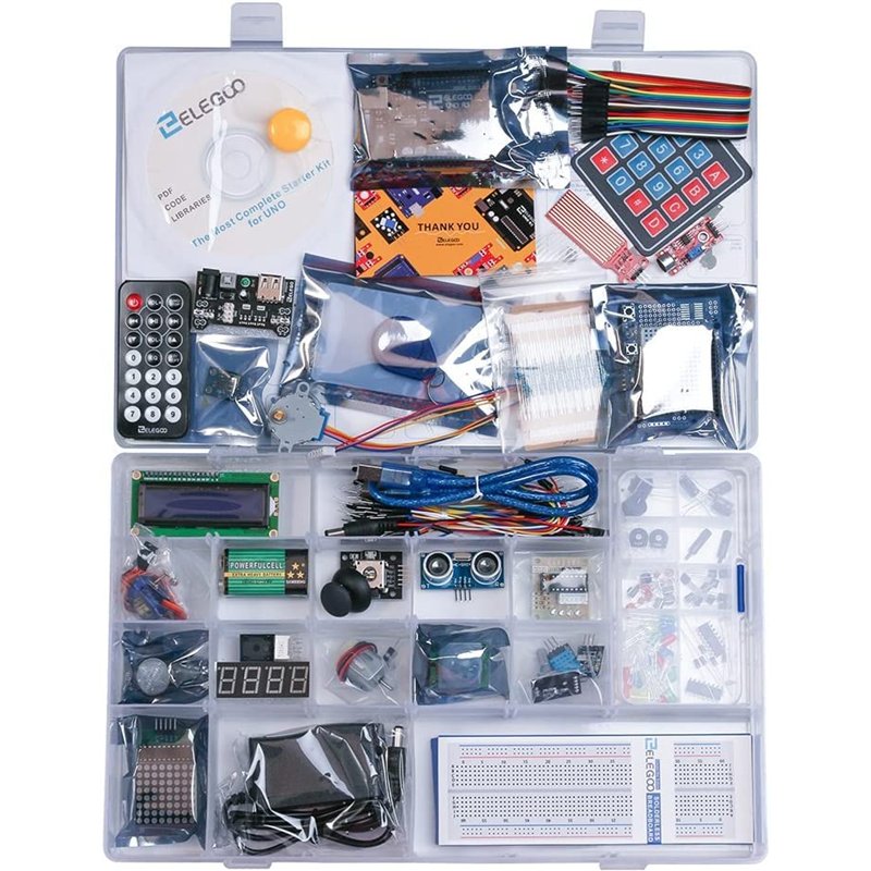 Image secondaire de ELEGOO UNO R3 Project Kit de démarrage le plus complet avec tutoriel compatible avec Arduino IDE (63 articles)