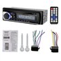 VIGORFLYRUN PARTS LTD Autoradio Bluetooth Stéréo 1 Din, 12V Récepteur Radio FM/SD/USB/AUX Mains Libres Auto Audio avec Télécomma