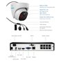 Reolink 5MP Caméra de Surveillance Extérieure, Kit Vidéo Surveillance avec 8CH 2To NVR et Caméra IP PoE Filaire 4X 5MP, Détectio