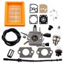MCHNIC Carburateur et Membrane pour Coupe-Bordure STIHL FS120 FS120R FS200 FS020 FS202 FS200R TS200 FS250 FS300 FS350 FS250R Déb