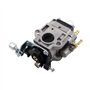MCHNIC Kit de carburateur pour Florabest FBS 43 A1, FBK 4 B2 4 en 1 / Parkside PBK 4 A1, PBS 2 A1 Débroussailleuse