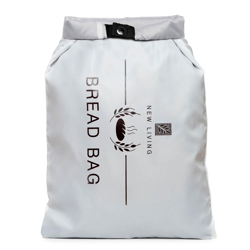 New Living – Sac à pain pour la conservation et la congélation, en polyester recyclé sans BPA, 40 x 27 cm
