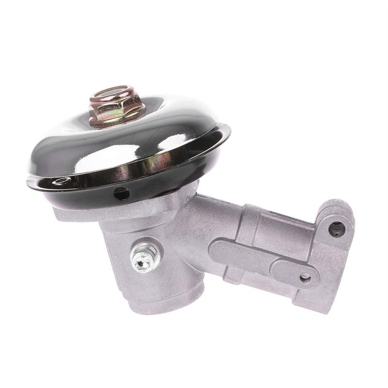 Image secondaire de Renvoi d'angle Debroussailleuse Universelle, Tête de Gear Rond de 9 Dents pour Coupe Herbe/Tronconneuse, Boîte de Vitesse de Ton