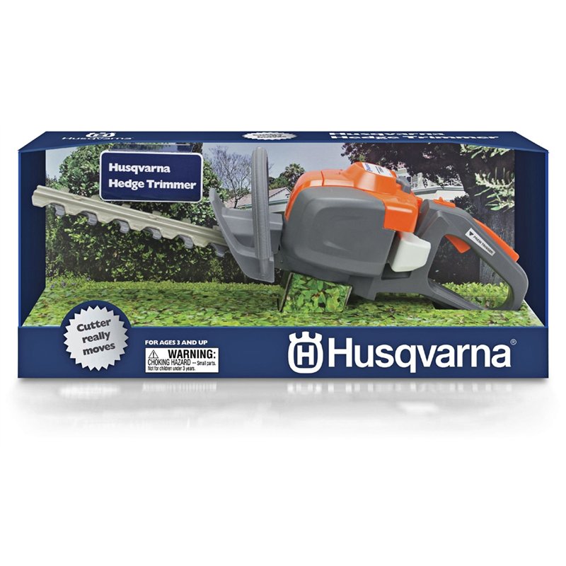 Image secondaire de Husqvarna Taille-haie 5864979-01 - Jouet - en Plastique - Alimenté par pile, Gris, Rouge