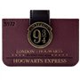 H.P. Poudlard Express London Plate-Forme 9 3/4 Billet Portefeuille Rouge