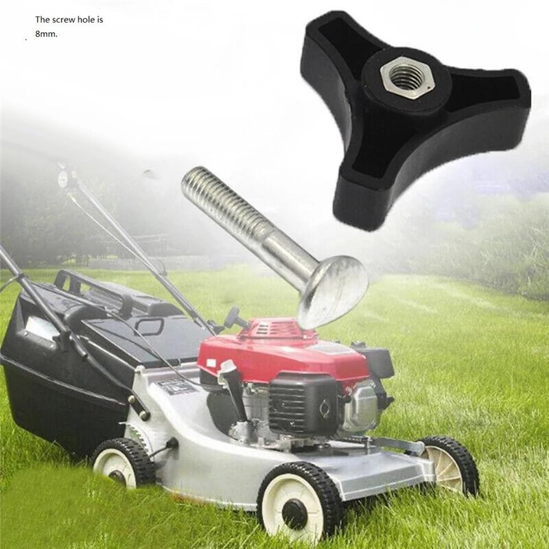 Image secondaire de SMTHOME Lot de 2 boulons de rechange en plastique pour tondeuse à gazon