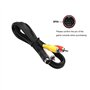 WICAREYO 1.8m Audio Vidéo Câble AV Câble 9Pin à RCA Cordon de connexion pour Genesis 2 3