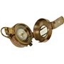 Boussole militaire de poche en laiton - India Nautical Handicraft - Foldable - NAVIGATION_COMPASS - Compas