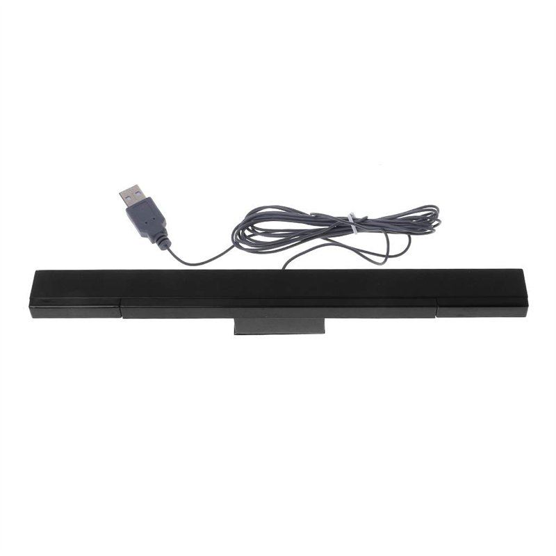 MSEKKO Barre de capteur récepteurs filaires IR Signal Ray Remplacement de la Prise USB pour télécommande Wii
