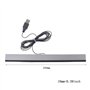 MSEKKO Barre de capteur récepteurs filaires IR Signal Ray Remplacement de la Prise USB pour télécommande Wii
