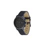 Lacoste Montre Analogique Multifunction à Quartz pour Homme Collection LACOSTE.12.12 avec Bracelet en Cuir Noir - 2010997