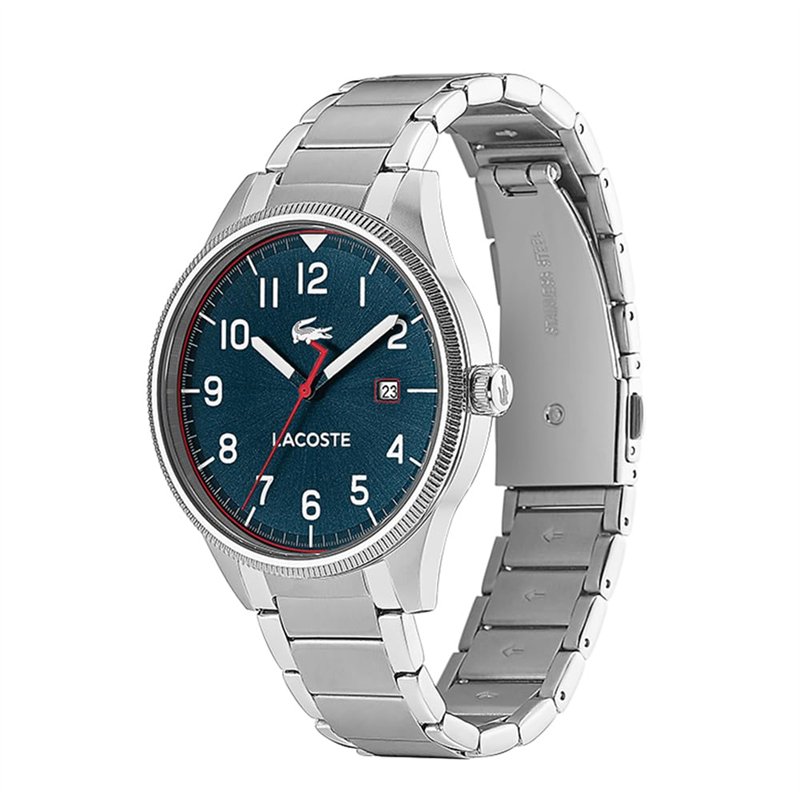 Image secondaire de Lacoste Montre Analogique à Quartz pour Homme Collection Continental avec Bracelet en Acier Inoxydable Argenté - 2011022