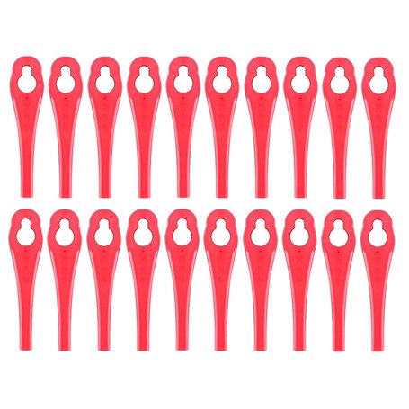 Lot de 100 lames de rechange compatibles avec Parkside PRTA 20 Li A1