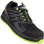 GOODYEAR Mixte 7296 Black Bat Chaussures de sécurité sans métal SP1 en Tissu Noir et Vert Taille 40