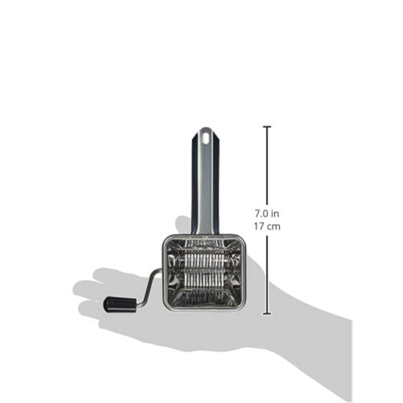 Image secondaire de Metaltex Stainless Steel Rotary Herb Cutter, Silver