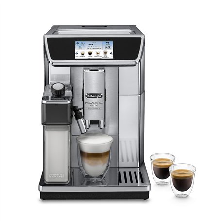De'Longhi PrimaDonna Elite Experience ECAM 656.85.MS Autonome Entièrement Automatique Machine à Expresso Noir