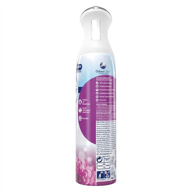 Image secondaire de Febreze désodorisant Lenor Amethyst Blütentraum spray 300ml combat les odeurs