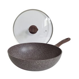 Pintinox Natura - Wok en aluminium