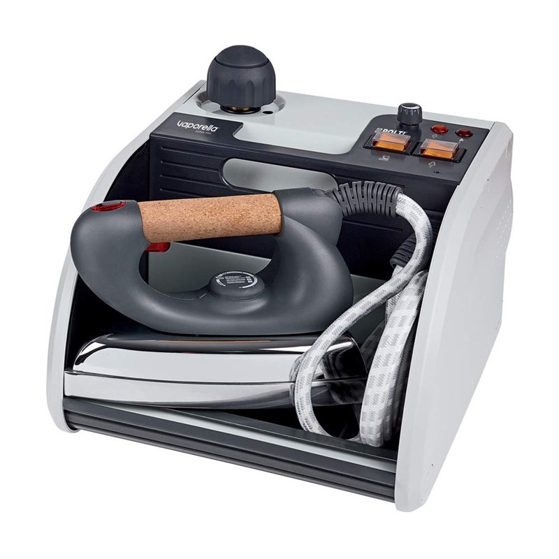 Polti Fer à Vapeur Vaporella Super Pro avec Chaudière, Capuchon de Sécurité, 3 bars, 1750 W, 1,3 L, Couleurs Assorties, 1 Pièce