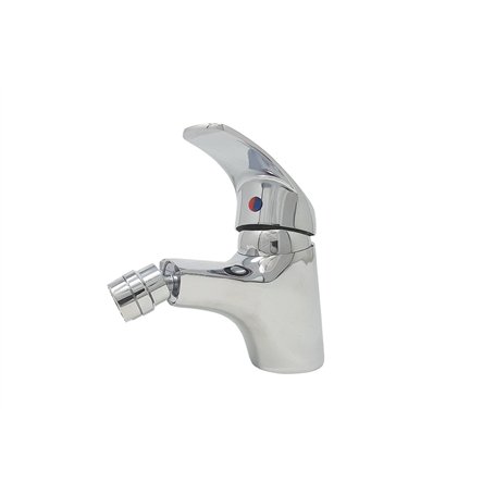 Robinet mélangeur salle de bain bidet maison tête mobile gris silver basic 8413