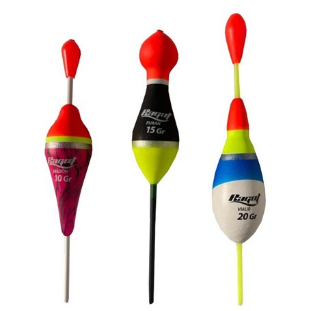 RAGOT - Kit 3 flotteurs carnassiers Madon Furan Viaur