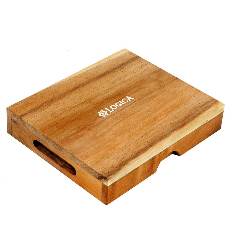 Image secondaire de Logica Jeux Art. Fuite de la Prison - Khun Phaen - Klotski - L'Âne Rouge - Casse-têtes en Bois Précieux - 16 Jeux en 1 - Difficu