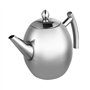 wosume Bouilloire, Pichet à Eau Pratique Théière en Acier Inoxydable avec Filtre Épaissie à Fond Plat Théière Cafetière, Pas de 