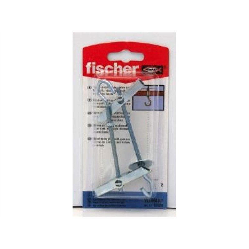 fischer - Cheville à bascule VH M5 avec crochet/Blister de 2