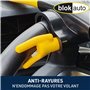 BLOKAUTO 9595 Antivol Voiture Haute Sécurité, Canne Bloque Volante Plus Visible et Dissuasif, Verrouillage Plus Pratique Presse