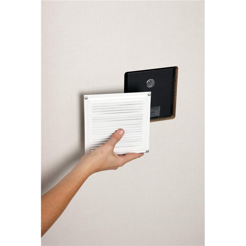 Image secondaire de Arregui Grid 13000W-S0 Coffre-fort invisible à emmurer, à cacher derrière une grille de ventilation, 20 x 20 x 13 cm, 6 L