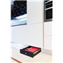 Arregui Box-in 22000-S1 Coffre-Fort tiroir Invisible, à Cacher dans Une plinthe, 9,8 x 41 x 45 cm, 12 L Noir