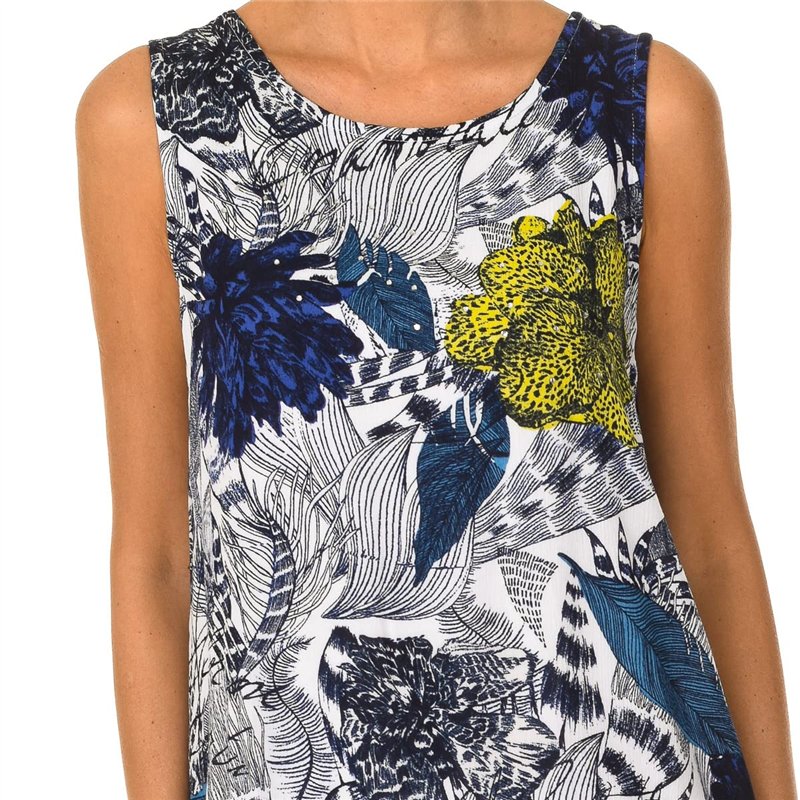 Image secondaire de Desigual Robe sans Manches À Fleurs Iowas