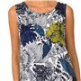 Desigual Robe sans Manches À Fleurs Iowas