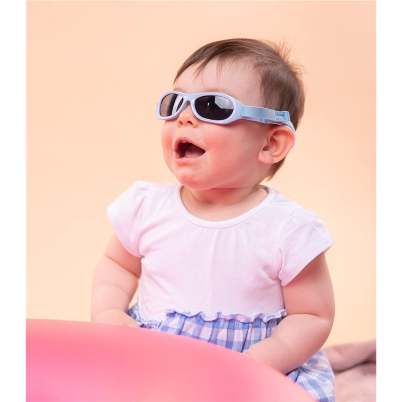 Image secondaire de Kiddus Lunettes de Soleil Bébé, pour Fille et Garçon, Edad 0 à 2 ans, UV400 CAT3 Protection Solaire, Certifiées UE, Lègeres et C